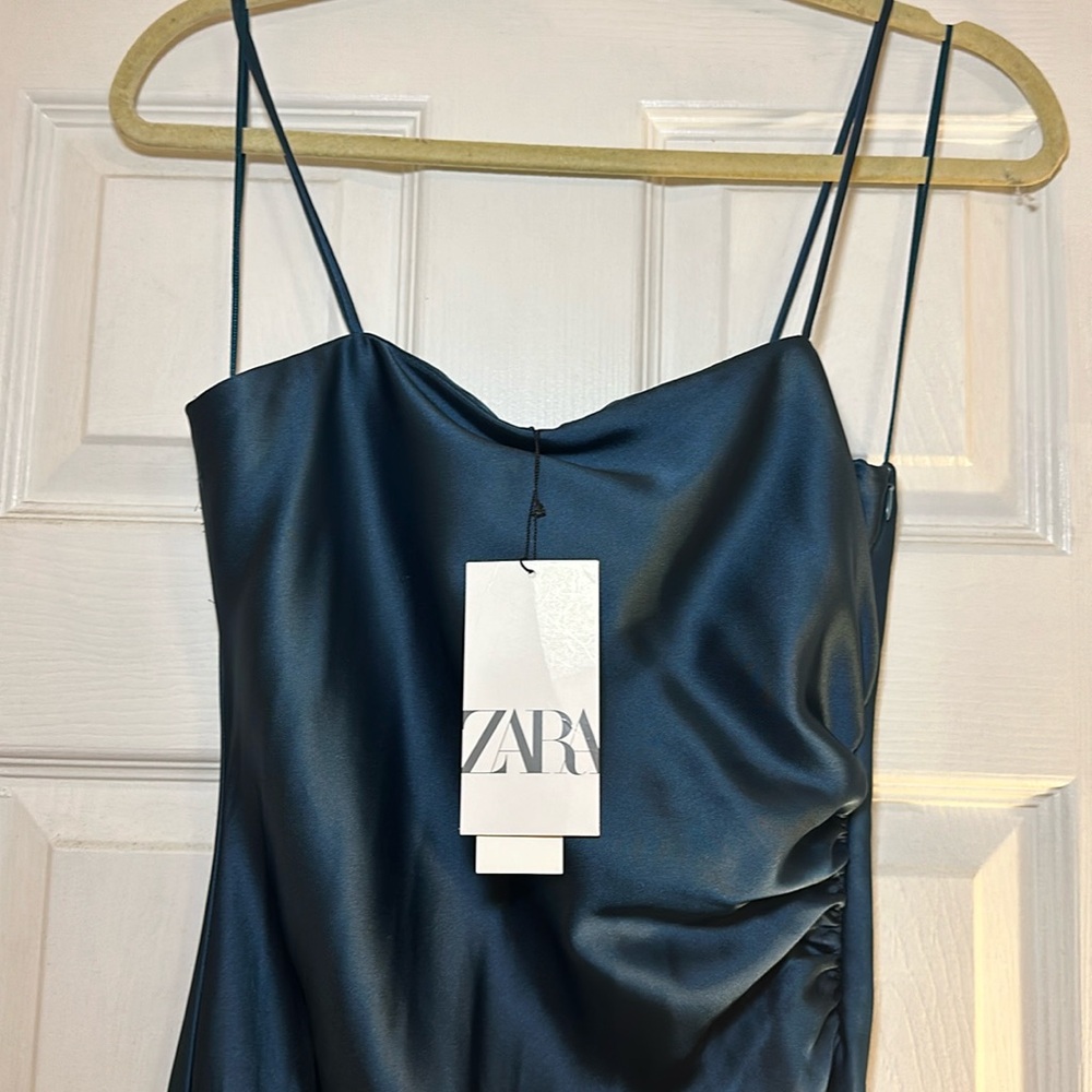 Zara satin dress